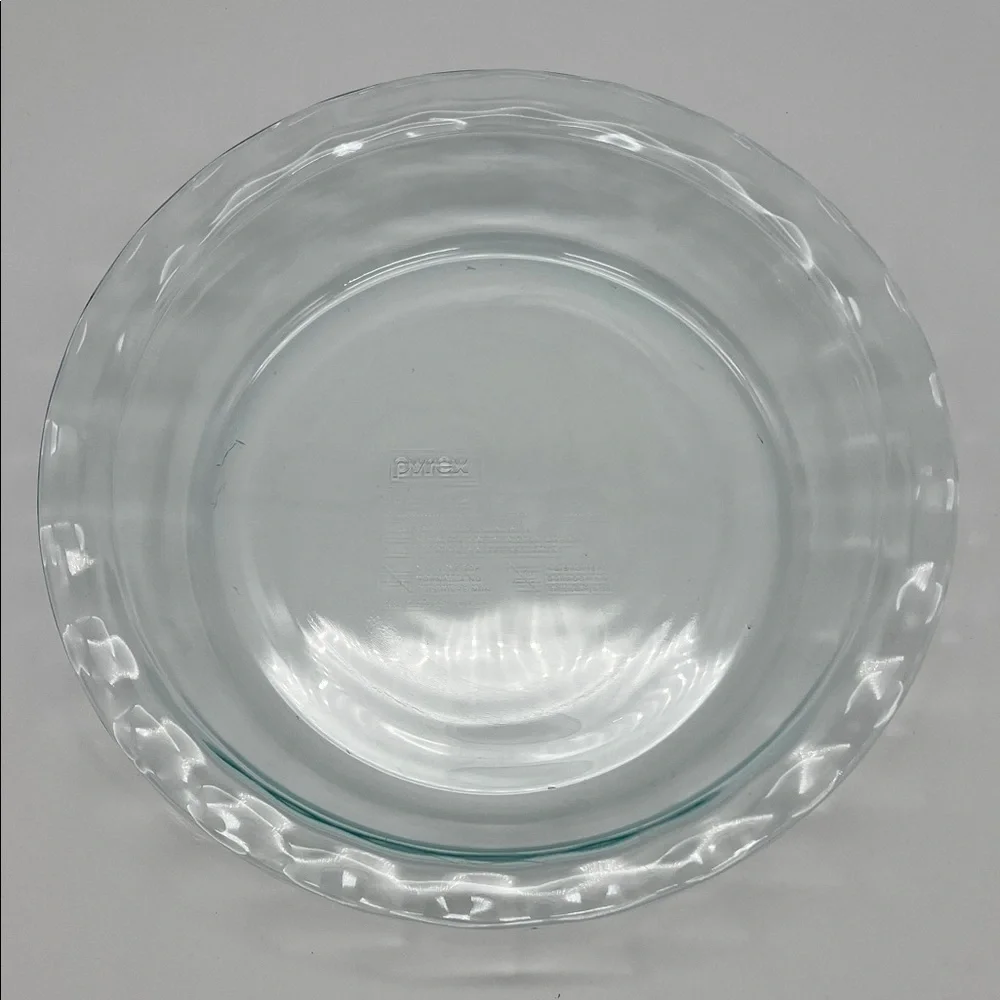 Pyrex # 209 Clear Glass Deep Dish 9.5